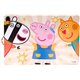 STOR Dětské prostírání PEPPA PIG KINDNESS 42x29 cm