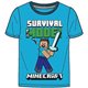 FASHION UK Bavlněné tričko MINECRAFT SURVIVAL MODE 128 cm