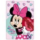 BRANDMAC Fleece deka MINNIE SRDCE 100x140 cm